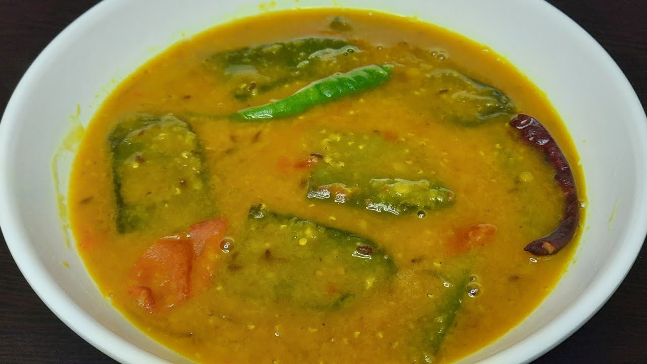 SIM DAL / RED LENTILS WITH FLAT BEANS / SIM DIYE MUSUR DAL RECIPE....