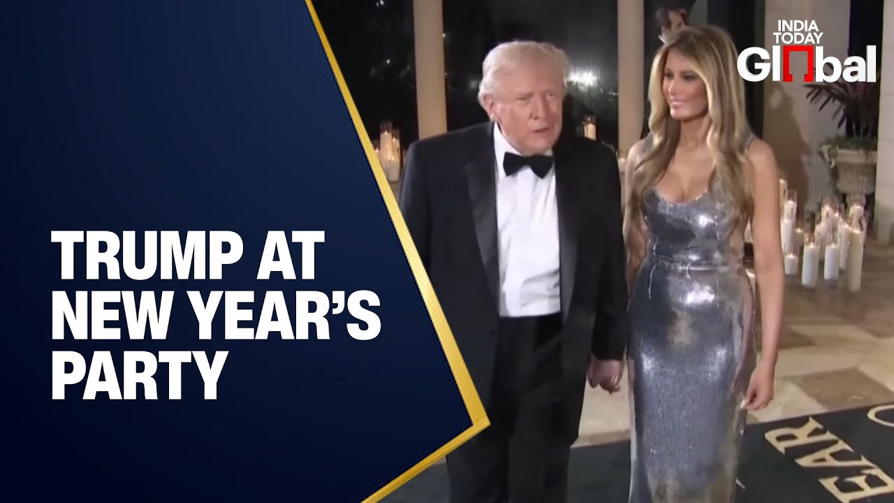 WATCH LIVE | U.S. President Donald Trump Attends New Year&rsquo;s Eve Party Celebrations