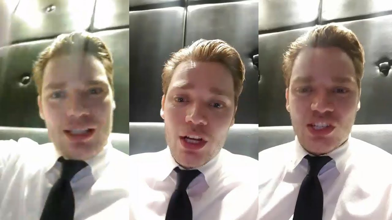 Dominic Sherwood | Instagram Live Stream | 11 March 2018 w/  Katherine McNamara