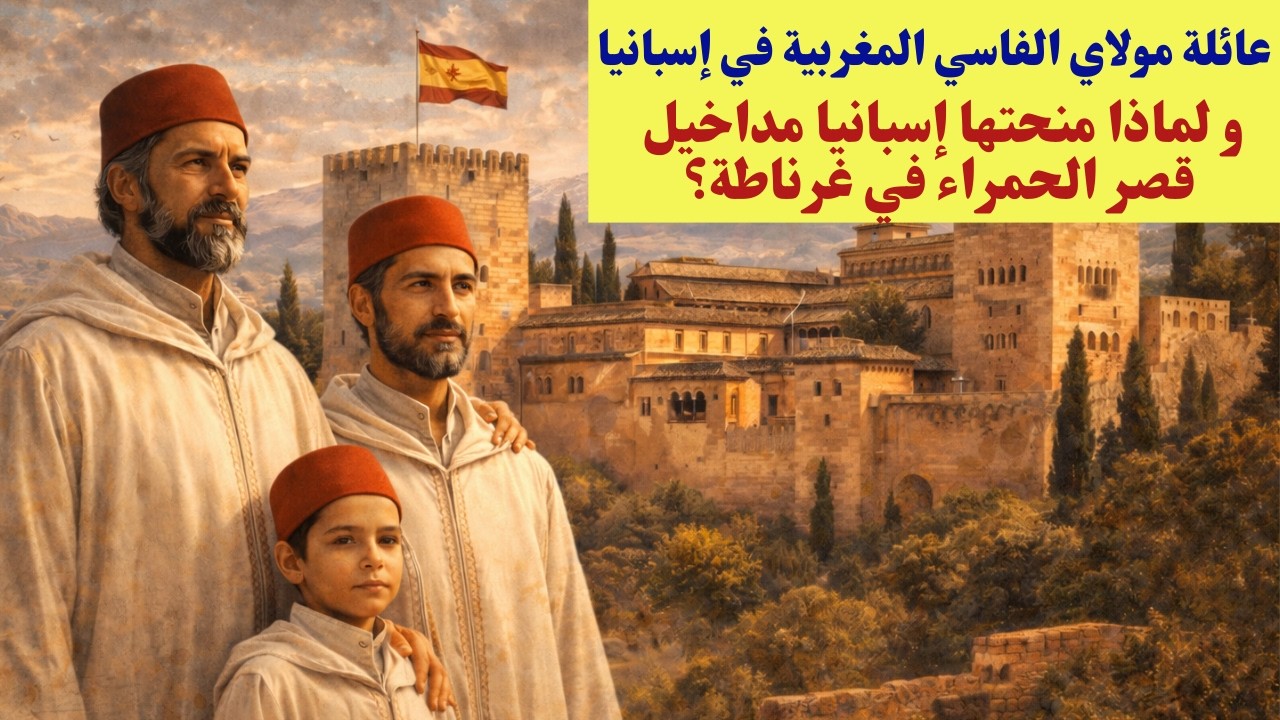عائلة مولاي الفاسي المغربية في إسبانيا و لماذا منحتها إسبانيا مداخيل قصر الحمراء في غرناطة؟