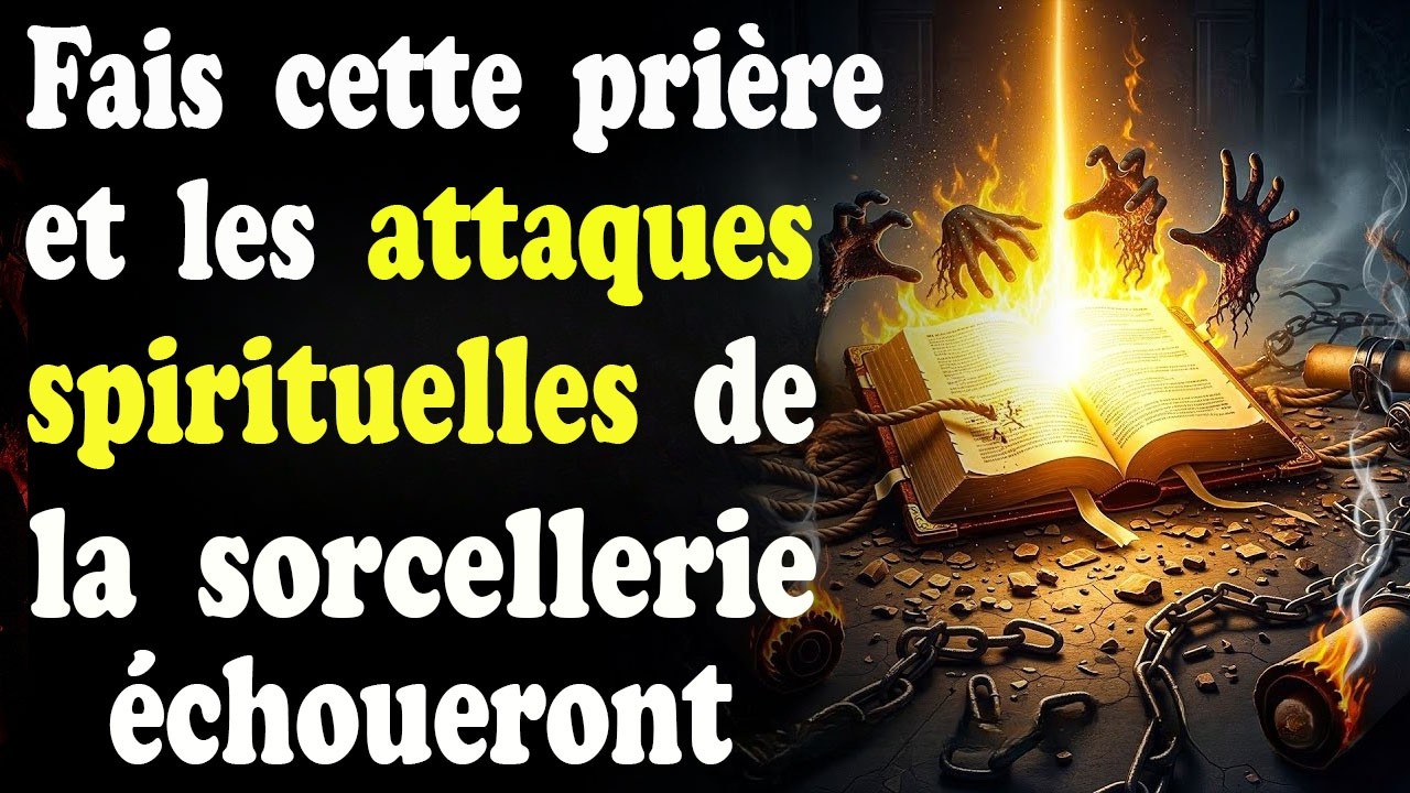 Répète cette Prière et les Attaques Spirituelles de la Sorcellerie échoueront