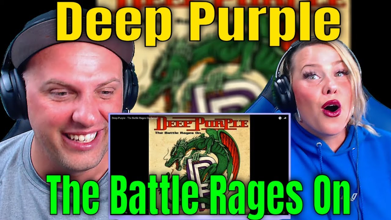 Реакция на песню Deep Purple «The Battle Rages On» (текст песни) THE WOLF HUNTERZ РЕАКЦИИ