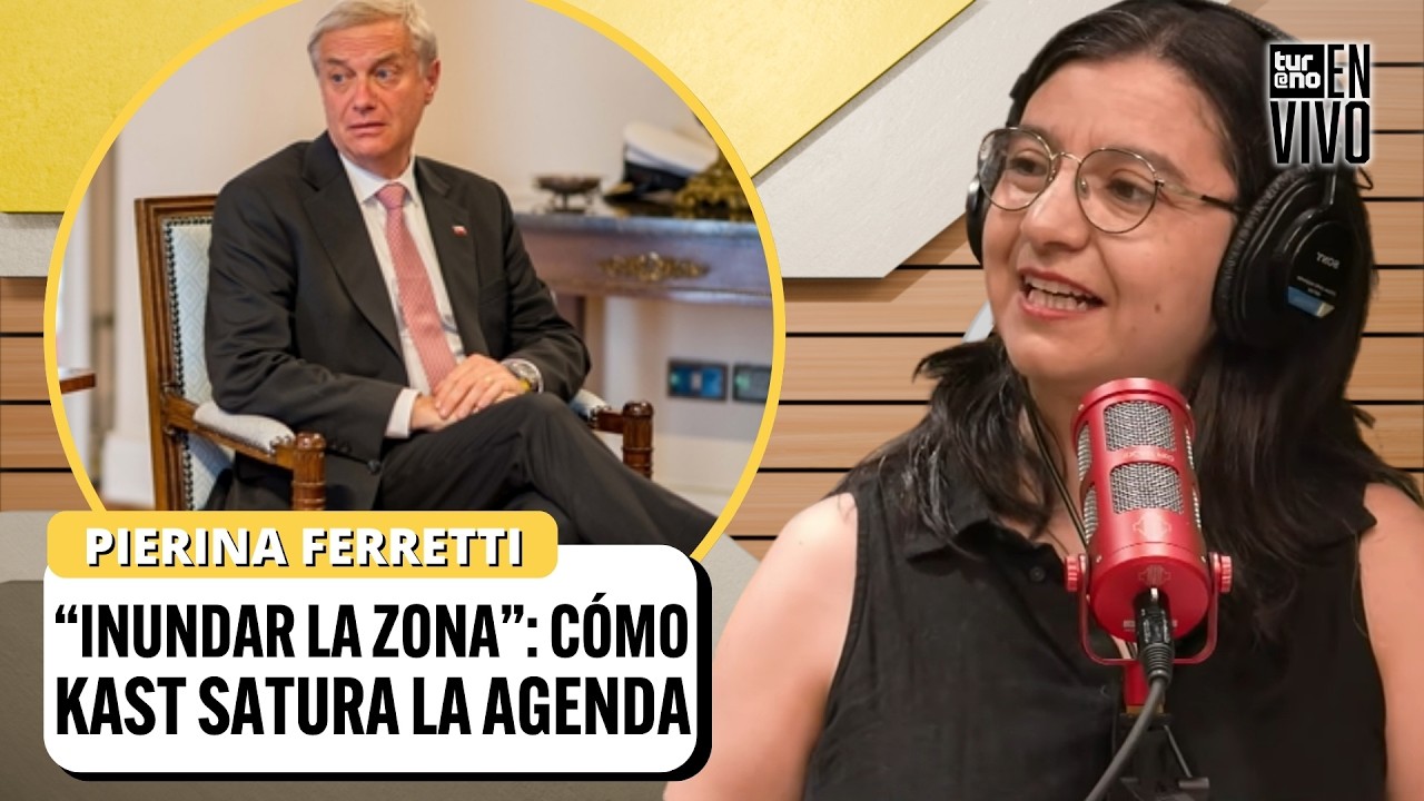 ¿INUNDAR la ZONA? Pierina Ferretti EXPLICA la ESTRATEGIA de KAST para SATURAR la agenda | #TURNOAM