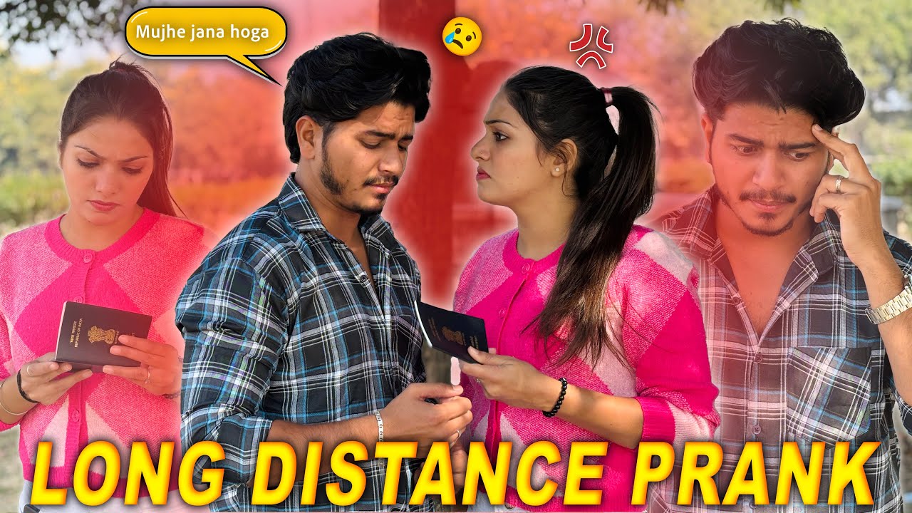 मैं India छोड़के जा रहा हूँ || Long distance prank on girlfriend || MD Pranks