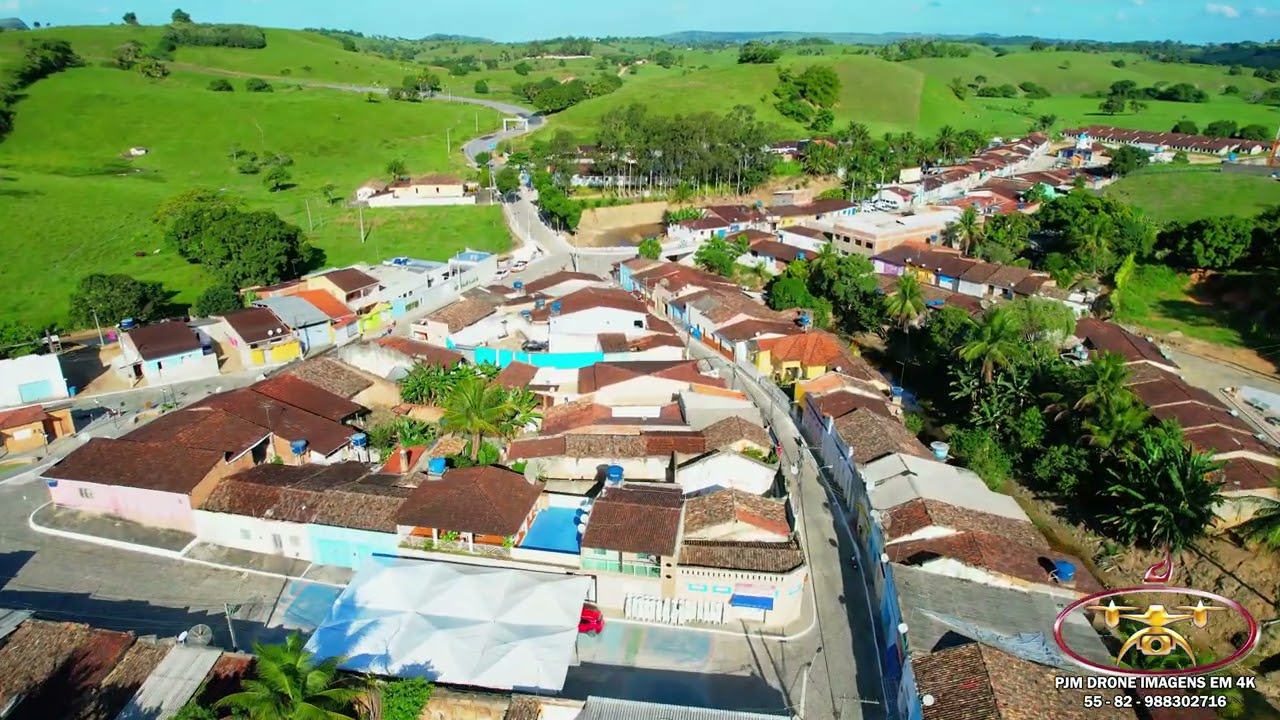 Pindoba - Alagoas Brasil - Visto de cima em 5.4K - Dji Air 2S