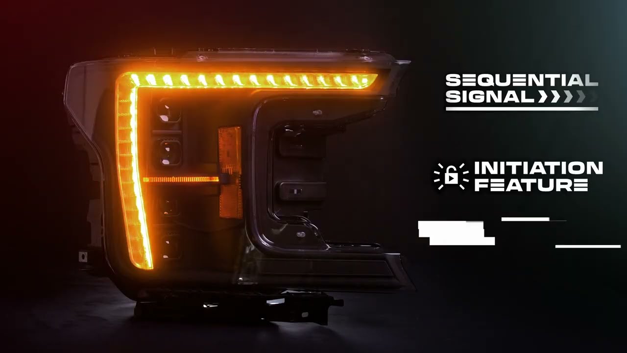 Introducing All New Anzo USA Ford F-150 2018-2020 Z-Series Full LED Headlights w/ Initiation Feature