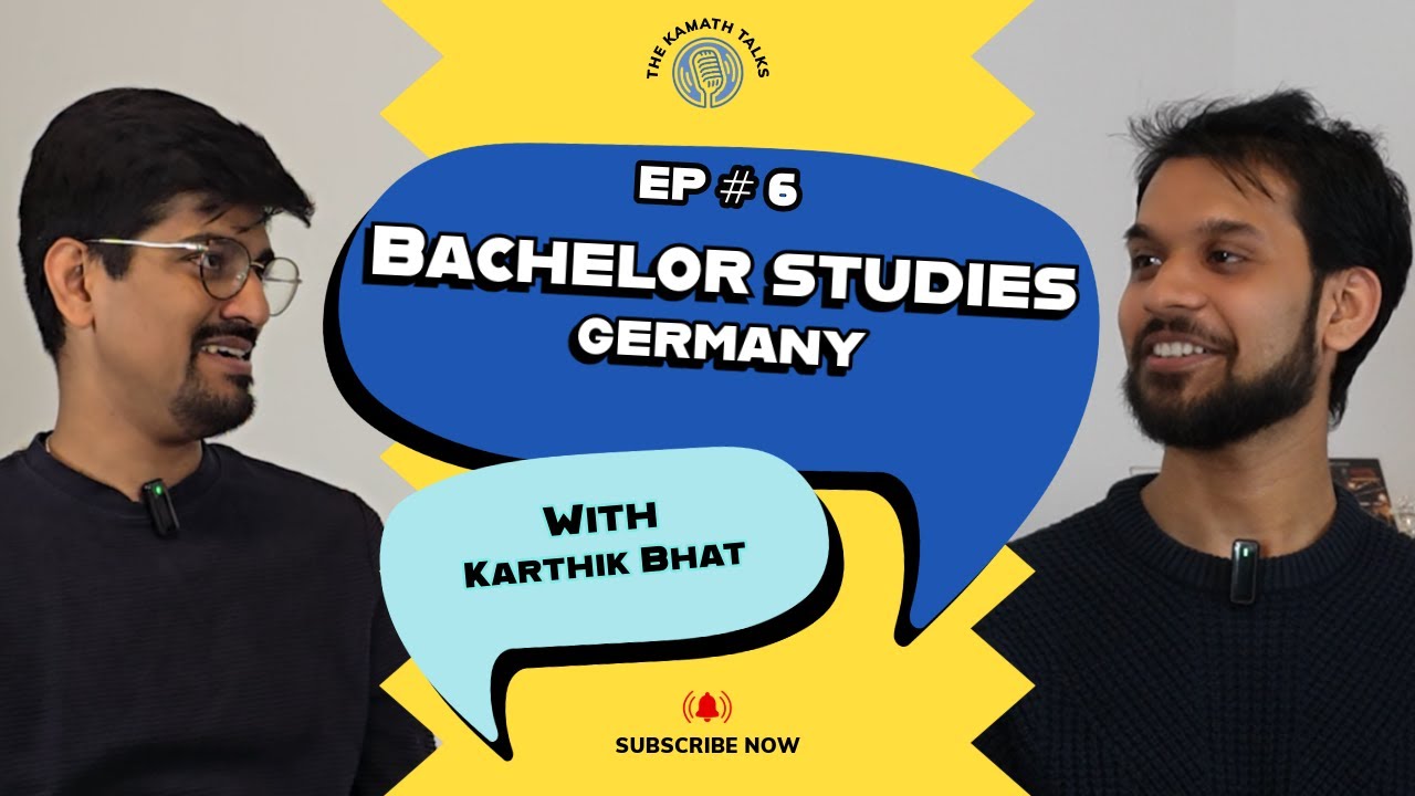 Ep 6. 🎓 How to Get into Bachelor Studies in Germany as a Foreign Student | Karthik Bhat Podcast