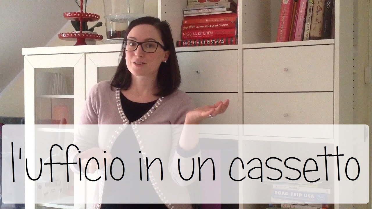 Organizzo casa! - l'ufficio in un cassetto -