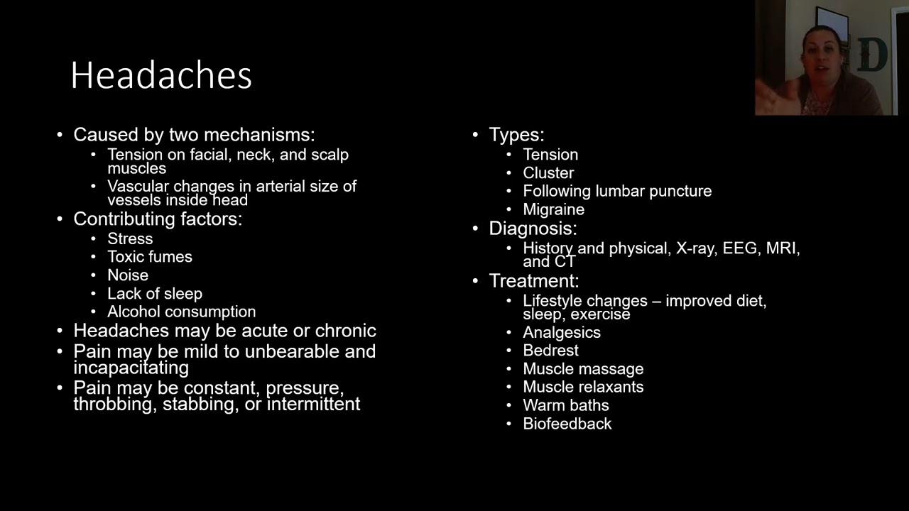 Nervous System Diseases & Disorders - Part 2