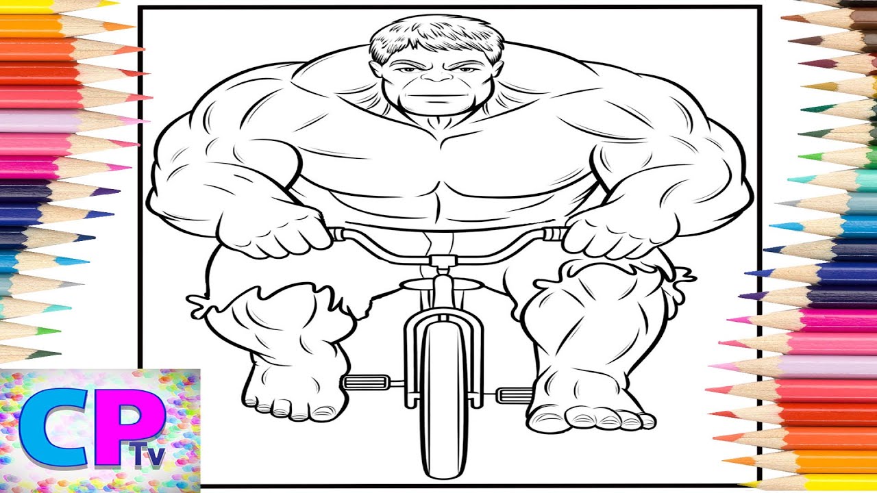 Hulk Rides a Bike/Big Hulk on a Small Bicycle/Hulk Coloring Pages/Ariis - From The Top [NCS Release]