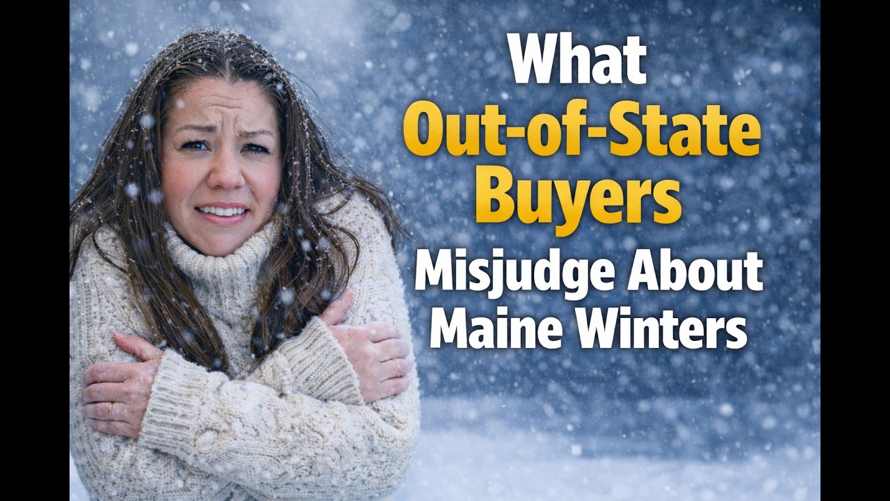 What Out of State Buyers Misjudge About Maine Winters