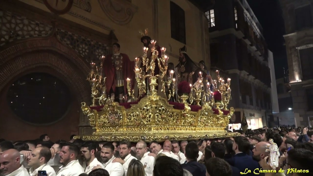 Semana Santa Málaga 2025: Humildad en calle Granada