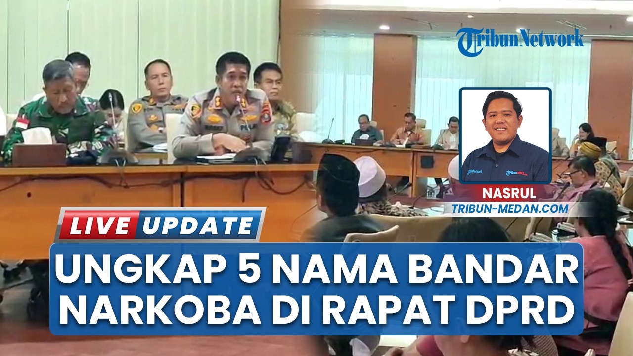 Warga Ungkap 5 Nama Bandar Narkoba saat Rapat di DPRD Sumut
