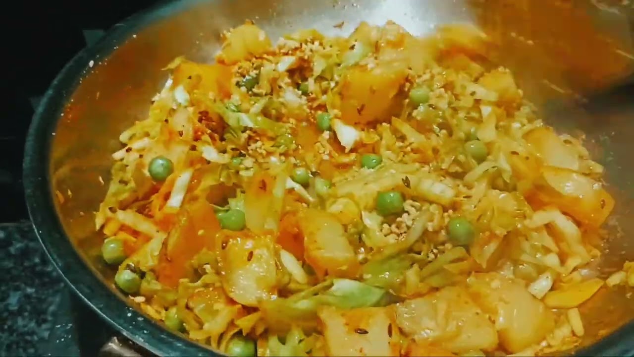 ବିନା ପିଆଜ ରସୁଣ ରେ  ବନ୍ଧା କୋବି ଓ ଆଳୁ tasty Recipe!!