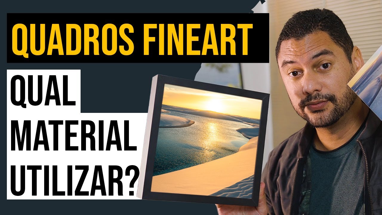 Quadros Fineart - Qual material escolher para produzir?