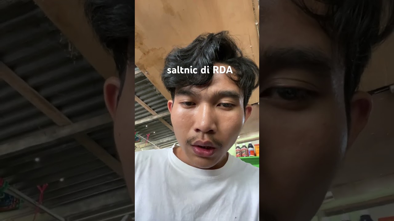 mau coba rasanya saltnic di RDA