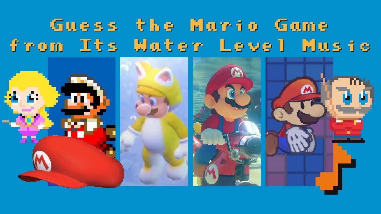 Guess the Mario Game from Its Water Level Music