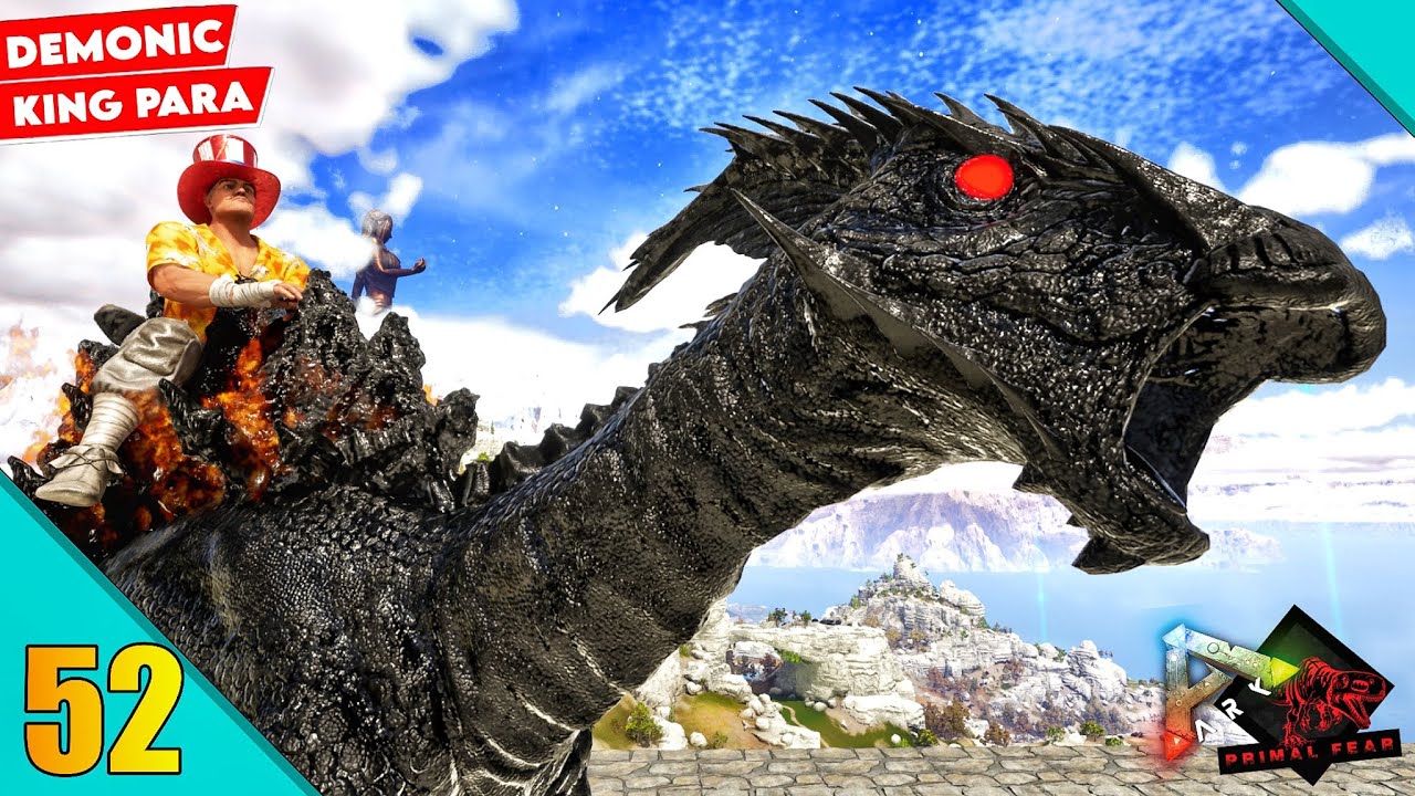 THE KING DEMONIC PARASAUR TAMING OMG OMG 🔥🔥 : ARK Primal Fear Plus : ARK Survival Evolved : #52