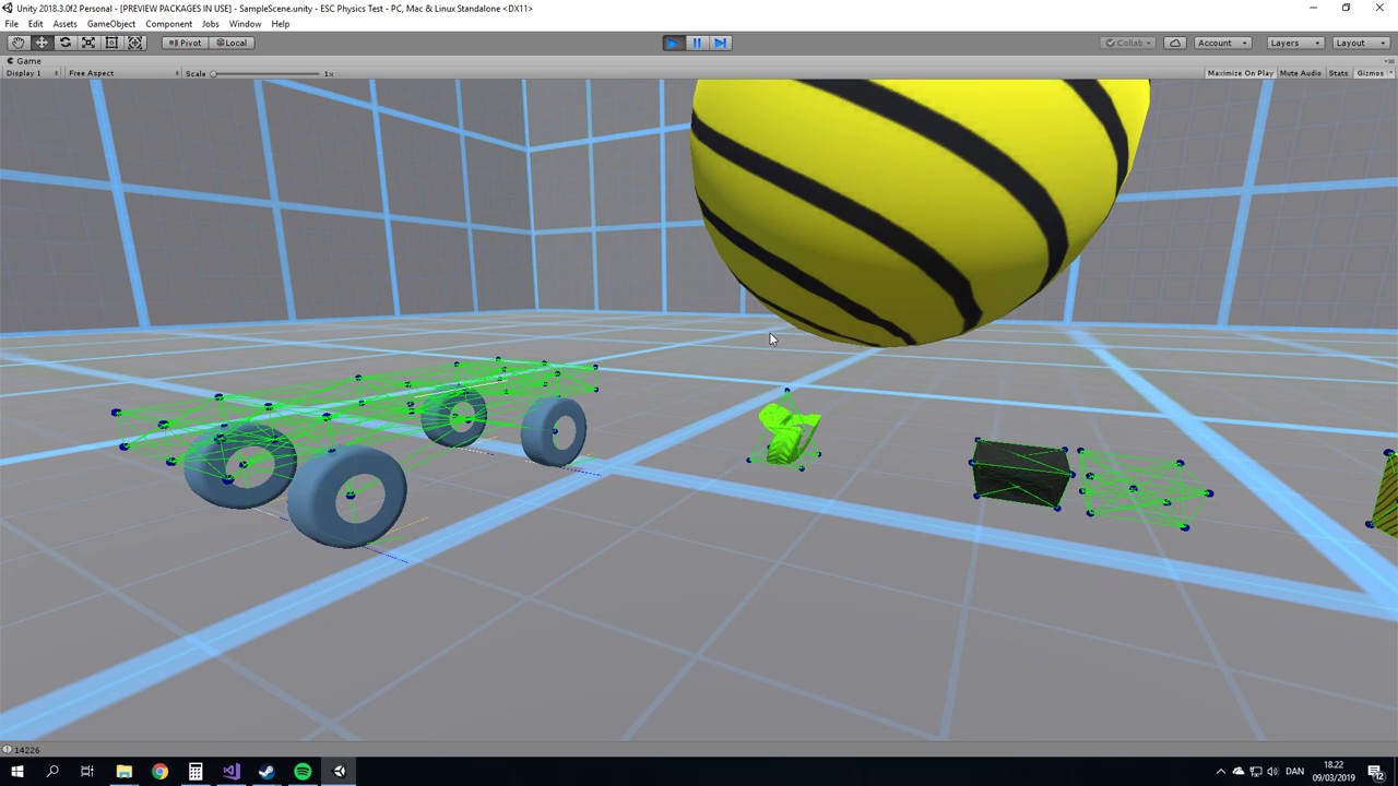 [Peak Physics] Softbody Physics & Vehicle Test