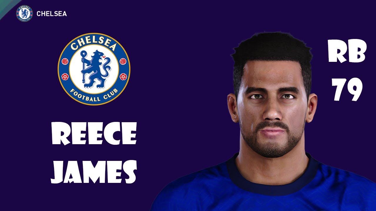 Reece James eFootball PES Face Build Stats