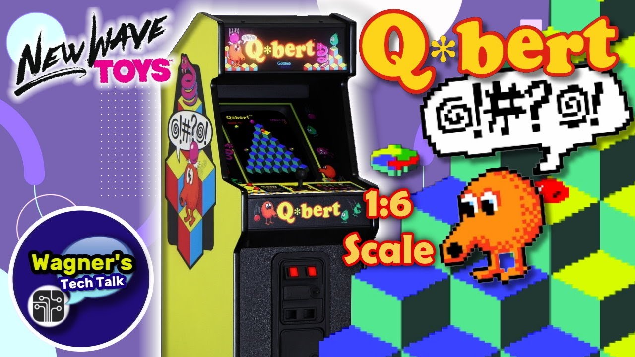 Q*Bert Replicade Mini Arcade Review