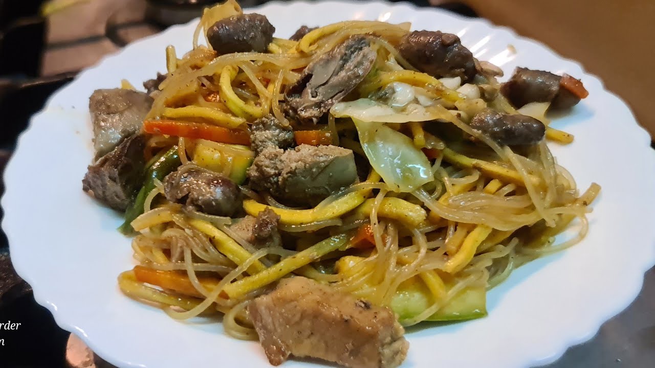 MIXED PANCIT HEALTHY RECIPE | I AM PREENZ