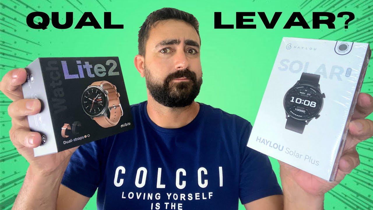 COMPARATIVO DOS SMARTWATCHS MIBRO WATCH LITE 2 Vs HAYLOU RT3 PLUS - VEJA DIFEREN&Ccedil;AS E QUAL O MELHOR!