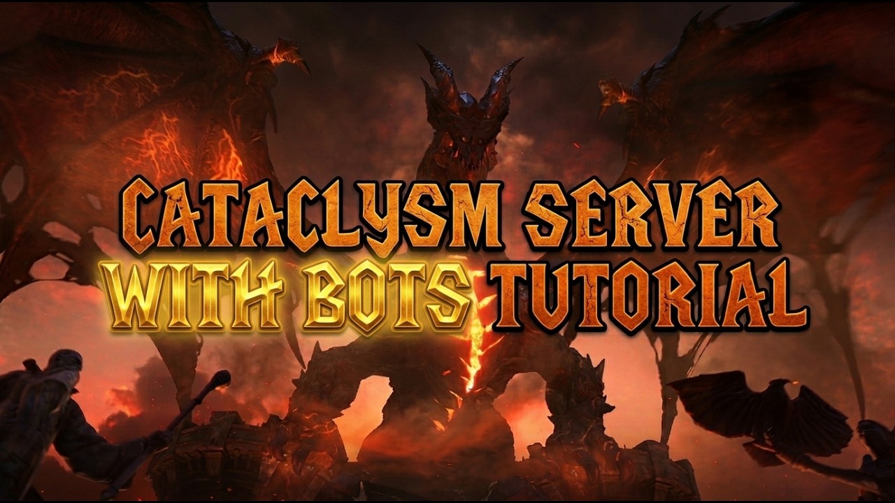 Гайд по созданию сервера WoW Cataclysm с ботами
