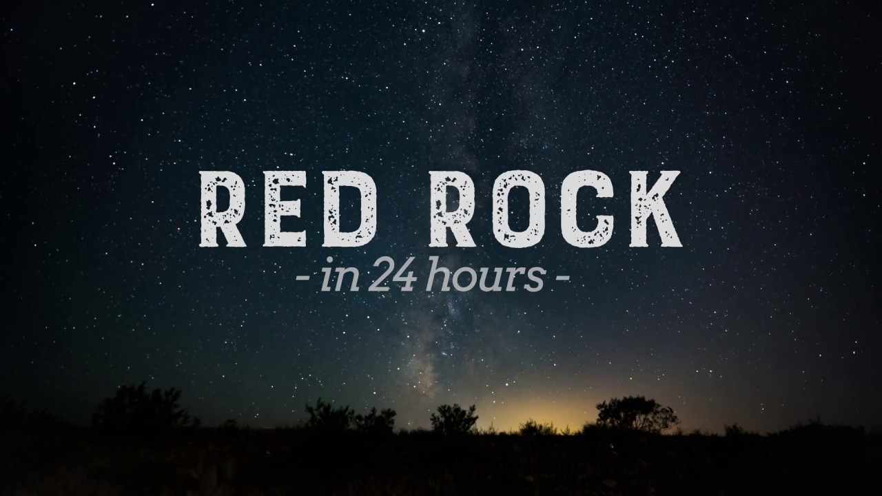 Red Rock in 24 Hours (4k Nature Timelapse)