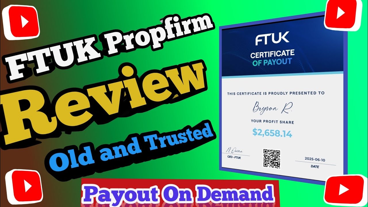 FTUK Propfirm Review ✅| Payout on Demand Propfirm| FTUK Propfirm Trading Dashboard 🔥🔥