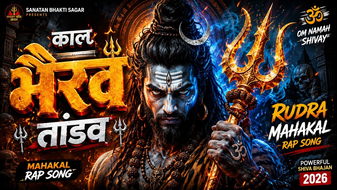 #काल भैरव तांडव | Om Namah Shivay 🔥 | Rudra #Mahakal Rap Song | Powerful Shiva Bhajan 2026