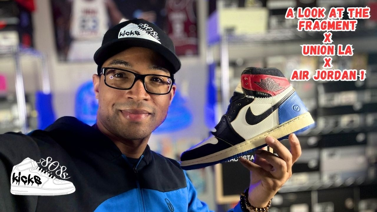 Обзор кроссовок Fragment x Union LA x Air Jordan 1