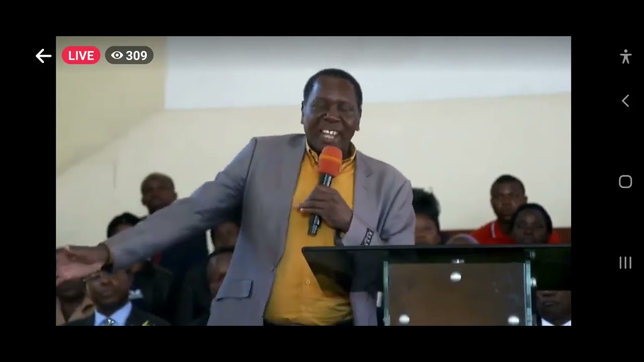 Pastor Morrison Halwindi pays tribute to his late Brother Pastor Bright Halwindi