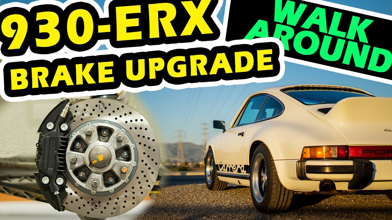 930-ERX Brake Upgrade for this '74 Porsche 911 from Elephant Racing
