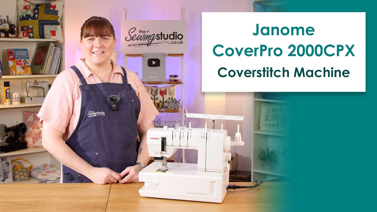 Janome CoverPro 2000CPX Coverstitch Machine - our full review of this game-changing machine