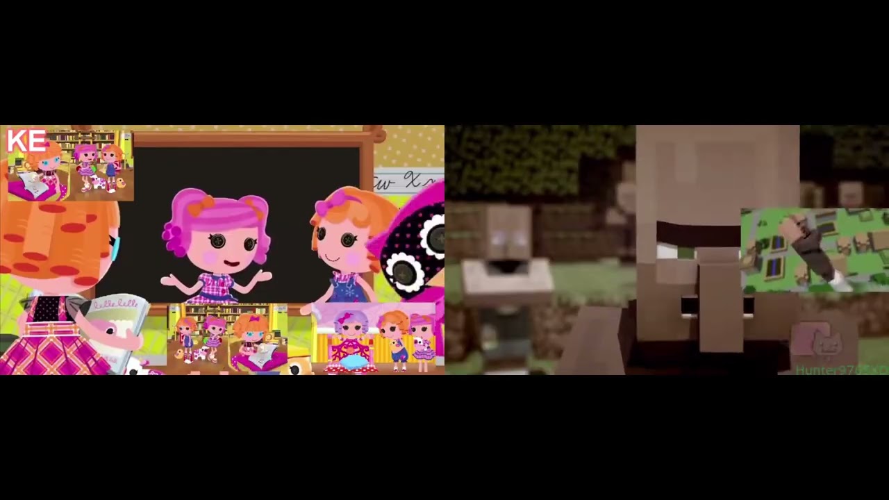 Berry jars n jam and Villager has a Sparta poison remix Comparison