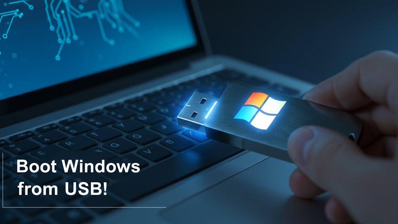 របៀប​ Boot windows ចូលក្នុង​ USB flash drive