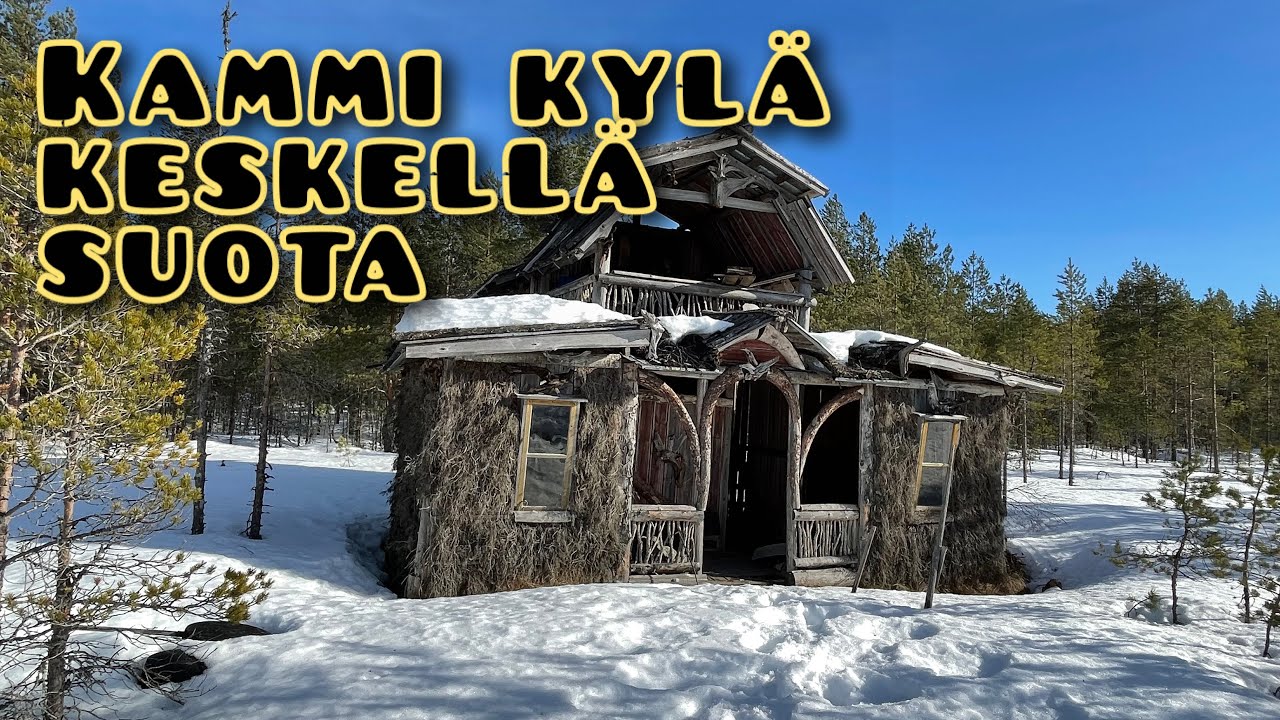 Kammi kylä keskellä suota
