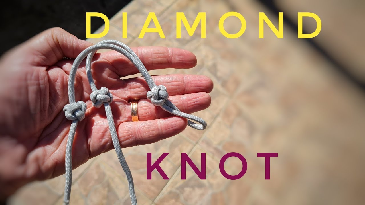 Paracord | Nó Diamante | Diamond Knot