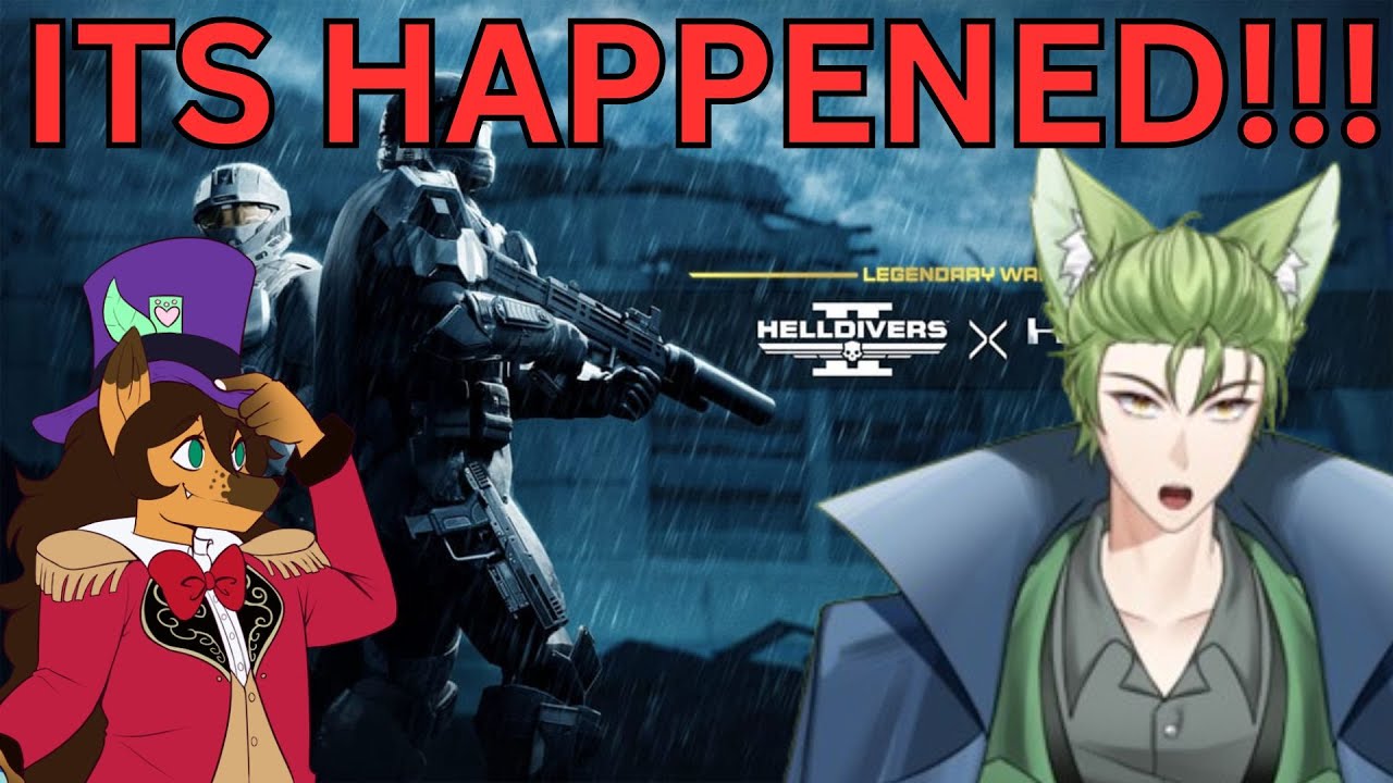 Vtubers React to Helldivers 2 x Halo: ODST Legendary Warbond | PS5 & PC Games