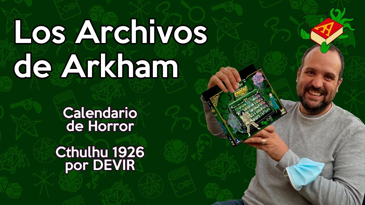 Calendario de Horror - Cthulhu 1926 por DEVIR - 12-13 de Enero