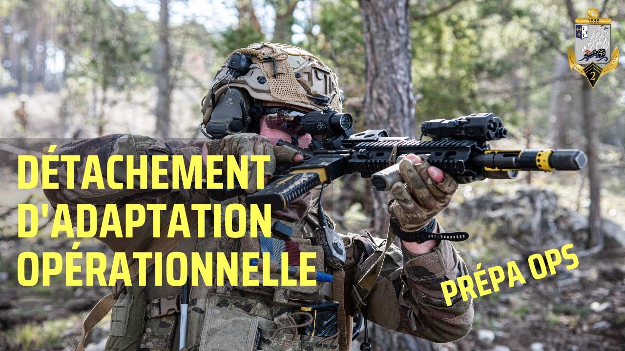 PRÉPA OPS du 2eRIMa au Détachement d'Adaptation Opérationnelle de Canjuers.