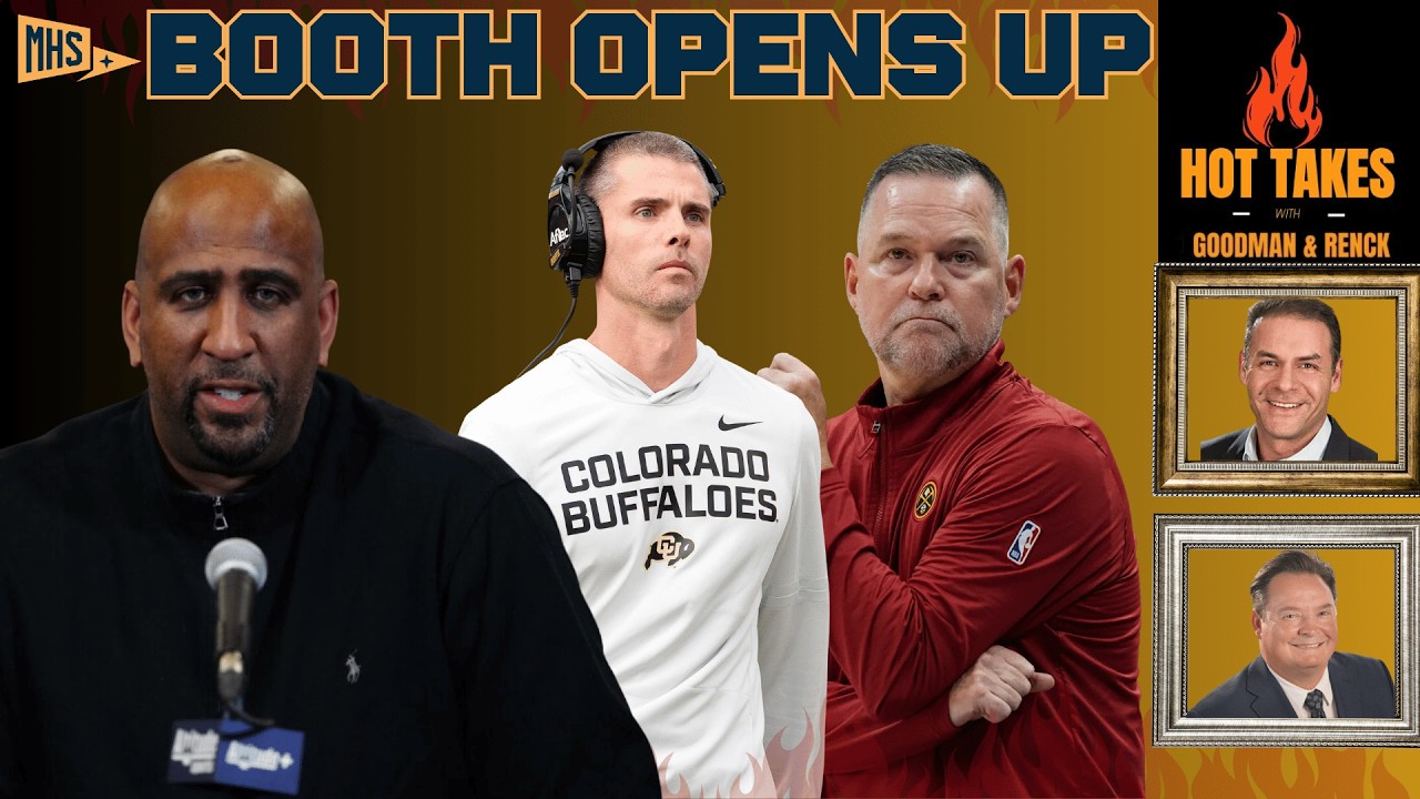 Nuggets & Avs both win, Broncos hire Buffs DC Robert Livingston, Calvin Booth interview | Hot Takes