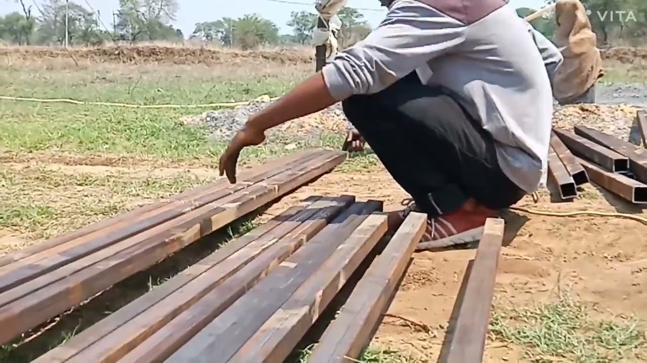 Daily Vlog Ep 5 Poultry form ke liye kainchi Kaise banaen size 110 X 30