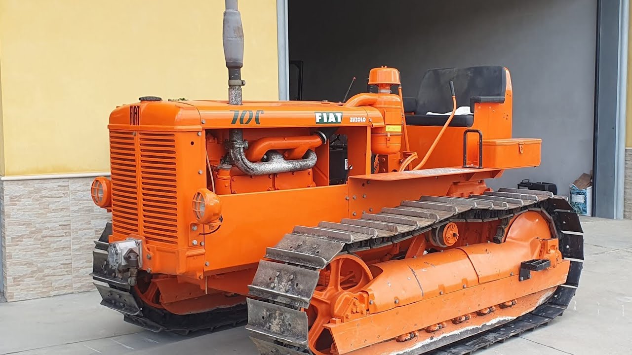 Giuseppe Zuzolo&rsquo;s Fiat 605C & Fiat 70C | Stunning Vintage Crawler Tractors Collection