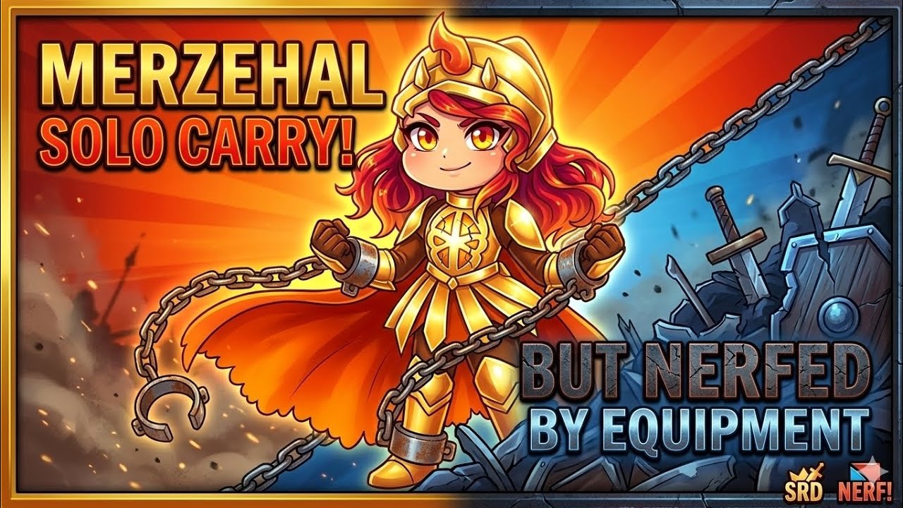 Toram Online Merzehal SRD Solo Carry. Nerfed By Equipments (Sold kek)