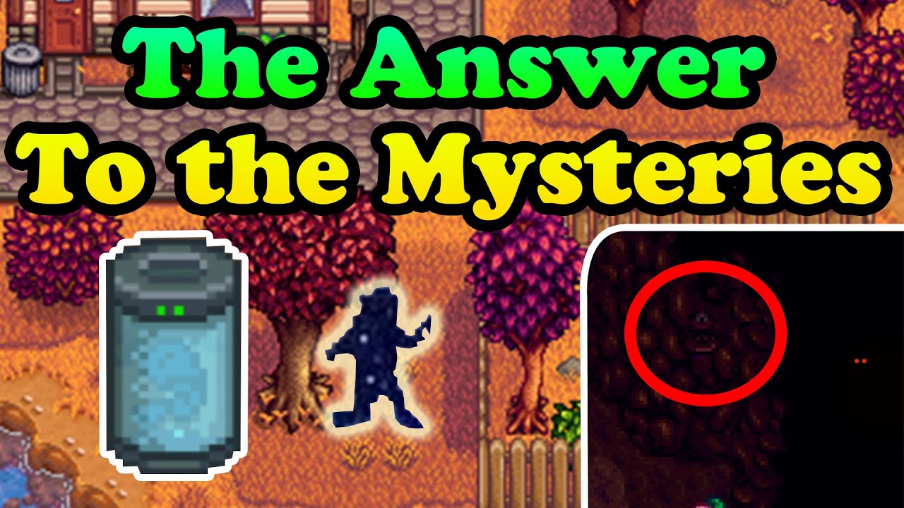 The FINAL Unsolved Mysteries of Stardew Valley 1.5