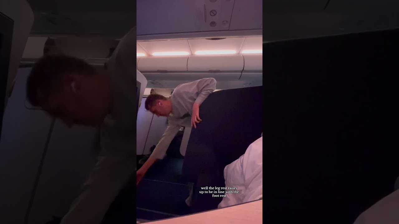 This Finnair Business Class Seat Doesn't Recline