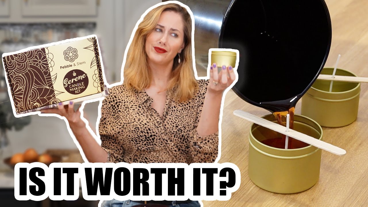 Testing an Amazon Candle Making Kit| Kit Review