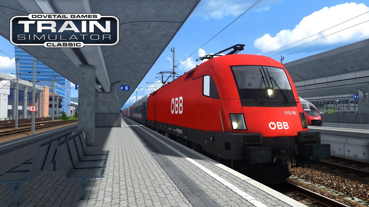 EN 409 Riviera Express Teil 1 / Train Simulator Classic  / Freilassing - Linz Update / ÖBB  1116